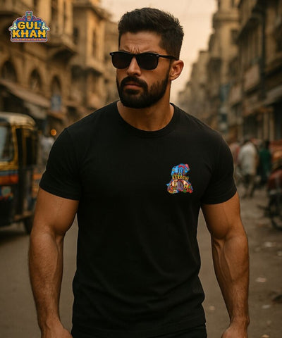 Karachi Premium Rubber PVC Patch T-Shirt