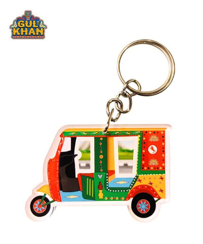 Red & Green Premium Acrylic Key Chain (Dual side print)