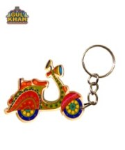 Vespa Premium Acrylic Key Chain (Dual side print)