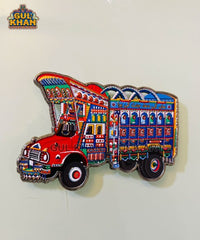 BedFord Truck Metal Diecast Truck Art Fridge Magnet
