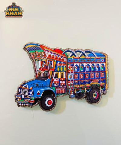 BedFord Truck Metal Diecast Truck Art Fridge Magnet