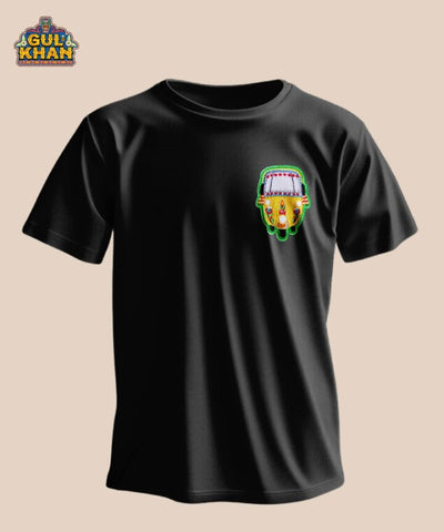 Rickshaw Premium Embroidered Patch T-Shirt