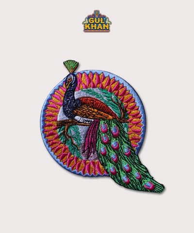 Peacock Premium Embroidered Patch